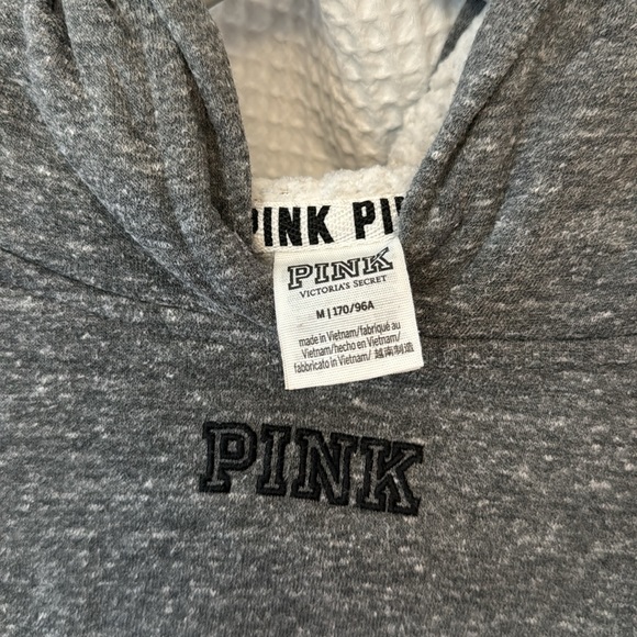 Pink brand hoodie with camo vinyl on back - Picture 7 of 7